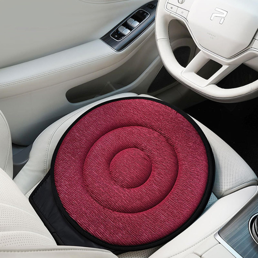 Spinease™ 360° Rotating Memory Foam Seat Cushion – Sit, Swivel & Go with Zero Effort
